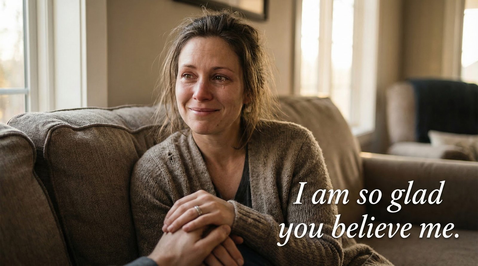 I am so glad you believe me